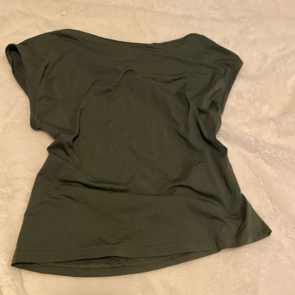 Women's Grey Casual Backless Top